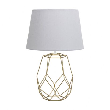 FABRILAMP Lampada da tavolo Labeo E27 Oro White