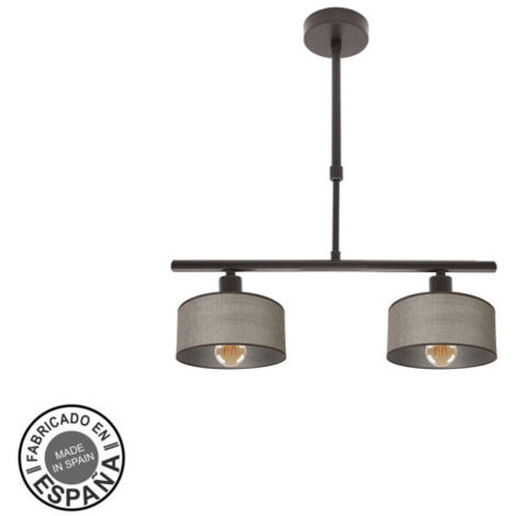 FABRILAMP Lampada Gilda 2xe14 Marrone Regx43x14 Cm