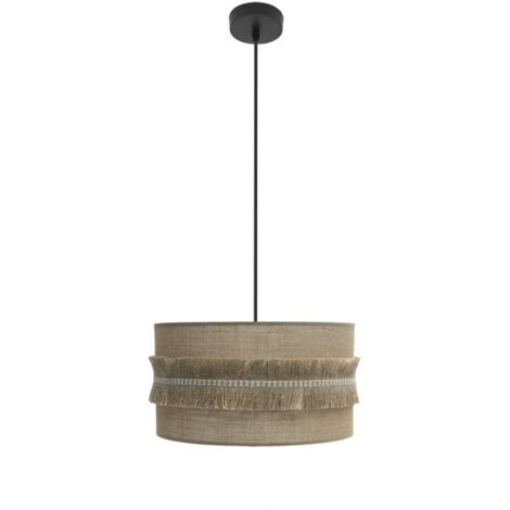 FABRILAMP Lampara Colgante de techo modelo KALA acabado beige