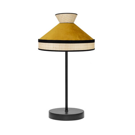 FABRILAMP Lampe à poser Fabrizio, finition naturelle