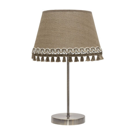 FABRILAMP Lampe de table Ada FINITION CUIR/SABLE