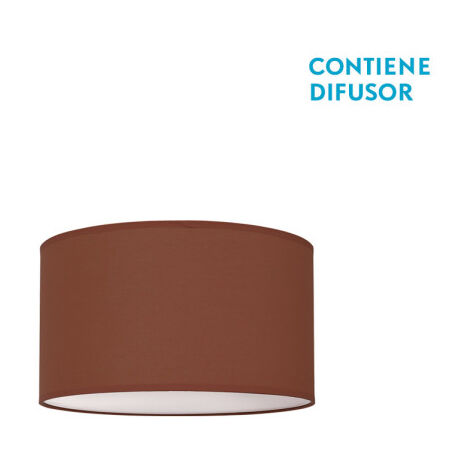 FABRILAMP Nicole Lampada da soffitto Colore Cioccolato 2xe27 (14x30d)