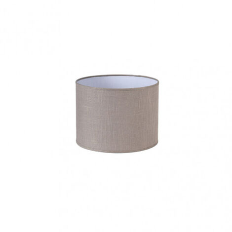 FABRILAMP - Pantalla Cilindrica Happy E27 Lino Gris 25dx25dx20h - FAB 176332528