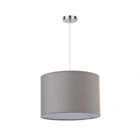 FABRILAMP Pendelleuchte Modell Chanza in Chrom/Grau
