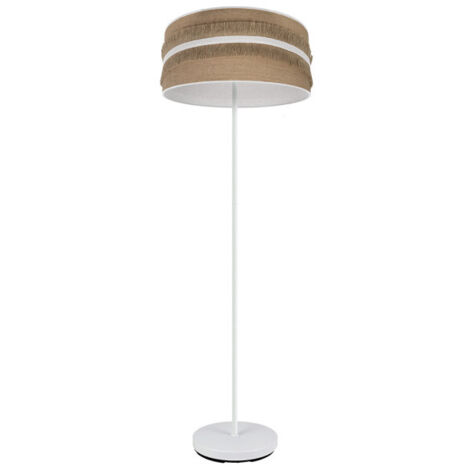 FABRILAMP Pie Salon Natalia 1xe27 Blanco/saco-blanco 164x40x40 Cm