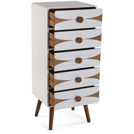 FABRILAMP Plafon Nando 3xe14 Cromo-blanco/mad.clara Focos Orientables 16x35x35 Cm