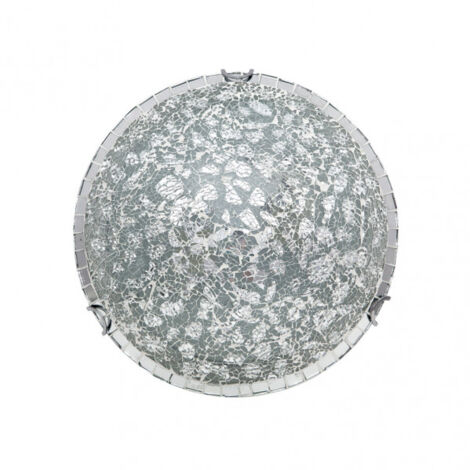 FABRILAMP Plafonnier of 2 lumières modèle Tenor couleur Chrome Mosaic