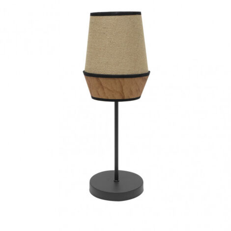 FABRILAMP Sobremesa 1luz xE14 modelo Campana Saco/marron