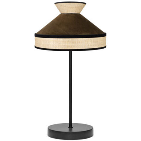 FABRILAMP Sobremesa con acabado en marron modelo Fabrizio