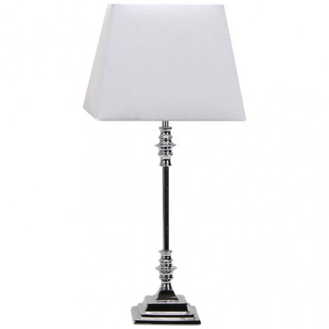FABRILAMP Sobremesa Shubunkin E27 Cromo Blanco