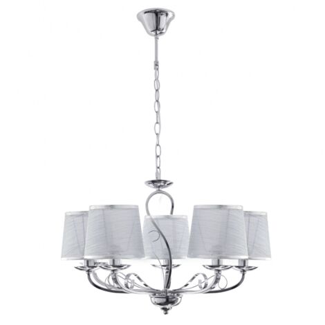 FABRILAMP Sumba Lampe 5xe14 Chrom REGx53x53