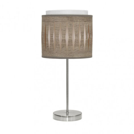FABRILAMP Tischleuchte Nickel Farbe Alexandra Modell
