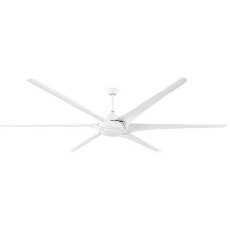 FABRILAMP Ventilador 30w Dc Moncayo Blanco 6 Aspas 6 Velocidades 254d C/remoto Memoria 3Temperaturas 2850lm