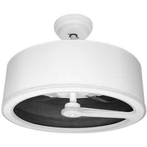 FABRILAMP Ventilador Dc Tatiana 110w Blanco/mad.Negra 3 Aspas 62d 3000-4000-6000k 9350lm Remoto,memoria,temporizador