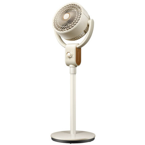 Fabrilamp – Ventilateur de sol fixe et rotatif 40W – 3 vitesses – Dimensions 91,5x32x30,5cm – Métal, ABS, polycarbonate – Base ronde stable