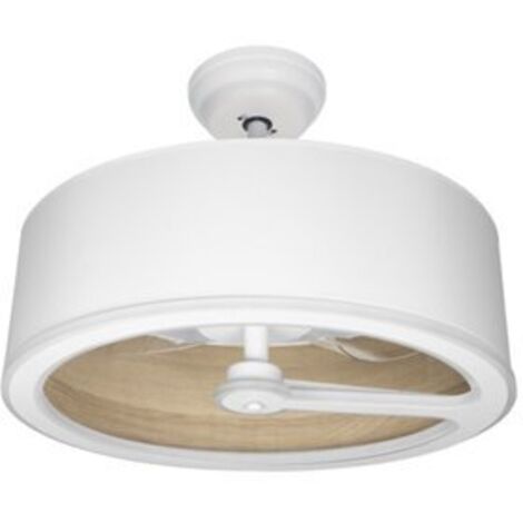 FABRILAMP Ventilator Dc Tatiana 110w Weiß/Mad.Clear 3 Flügel 62d 3000-4000-6000k 9350lm Fernbedienung, Speicher, Zeitschaltuhr