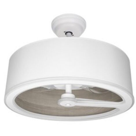 FABRILAMP Ventilator Dc Tatiana 110w Weiß/Mad.Grau 3 Flügel 62d 3000-4000-6000k 9350lm Fernbedienung,Speicher,Timer