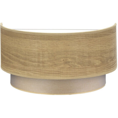 FABRILAMP Wandleuchte Tania 1xe27 Licht Holz 15x30x16 Cm