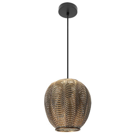 FABRILAMPFABRILAMPFABRILAMPFABRILAMPFABRILAMPFABRILAMPFABRILAMPTrikala lampada a sospensione Nero/pelle antica Tondo 26d