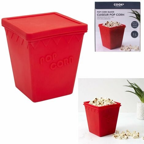 MOBILIBRICO Fabrique A Pop Corn Rectangulaire Micro Ondes M12 A1/m12