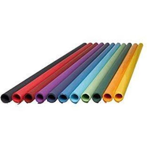 Fabrisa 8100301 - Rollo de papel kraft, 1 x 3 m, color negro