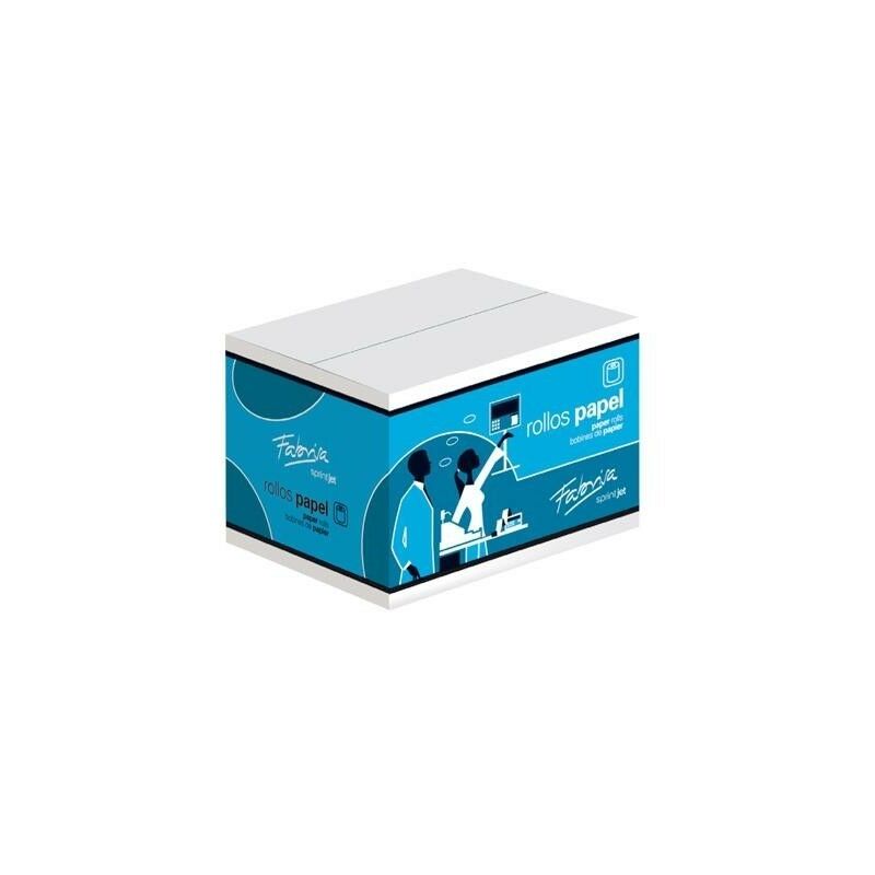 

Fabrisa rollo electra - papel offset de alta blancura - 60grm2 - 57mmx65mm - mandril 12mm - 10ud -