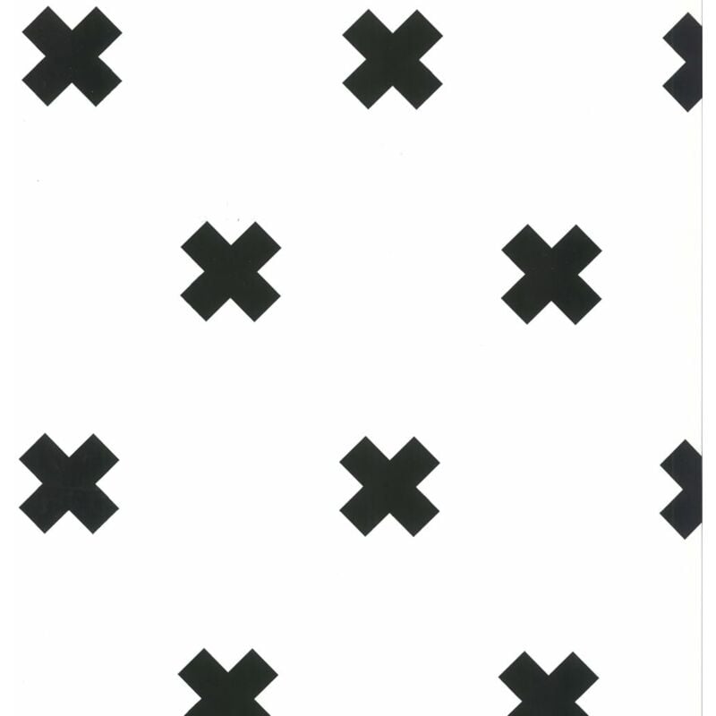

Papel de pared Cross blanco y negro 67104-6 - Negro - Fabulous World