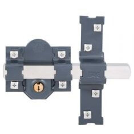 FAC CERROJO 201L/80 PINTADO LLAVE/LLAVE