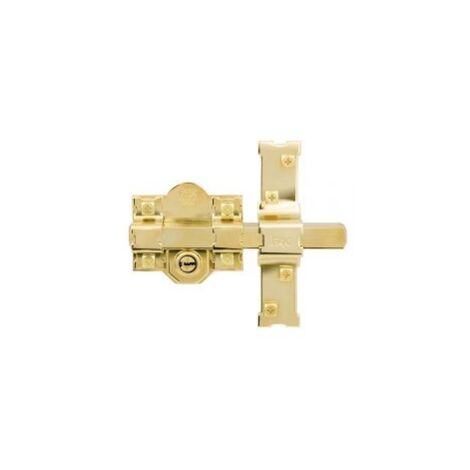 FAC CERROJO 301LP/80 BOMBILLO 70 PUNTOS DORADO LLAVE/LLAVE