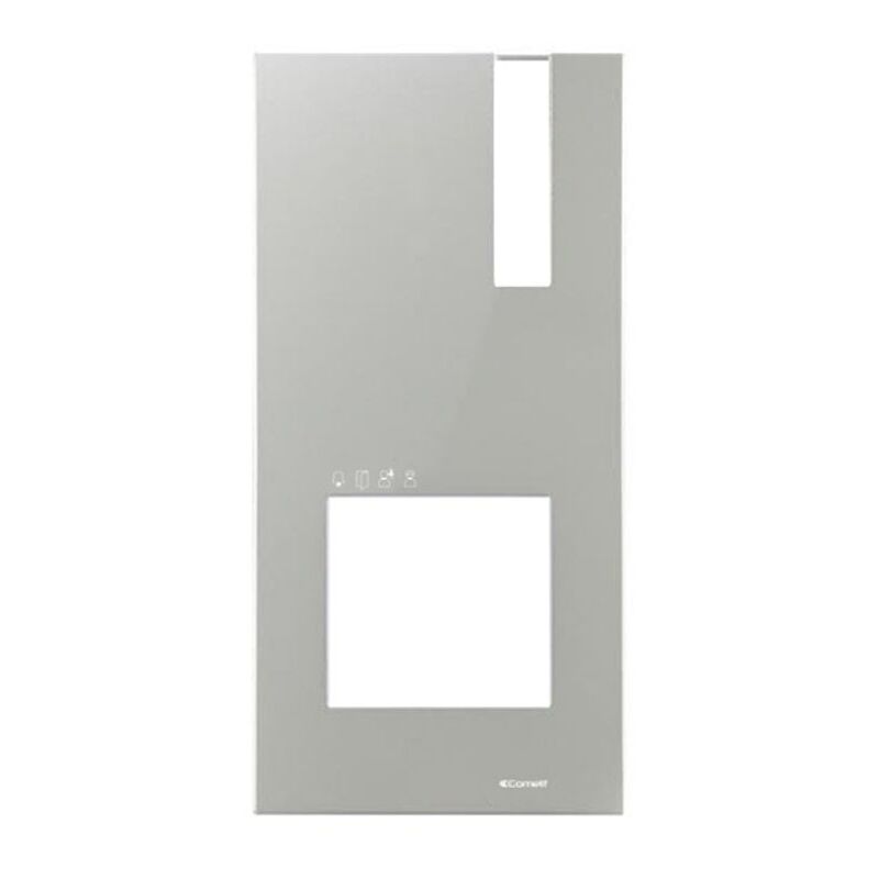 Comelit - Façade aluminium pour quadra à boutons mécaniques - 4793MA
