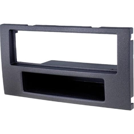 Facade autoradio 1DIN compatible avec Ford Fiesta 05-08 Focus ap05 S-max C-Max ap07 Fusion ap06 Transit ap06 - RAF1605 - avec vide poche