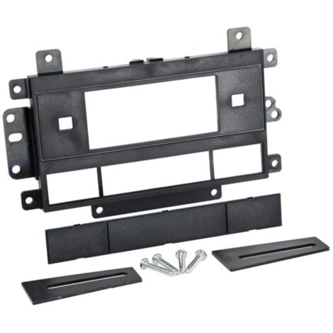 Facade autoradio 1DIN compatible avec Hummer H2 Cadillac Chevrolet Pontiac ap99 - Noir