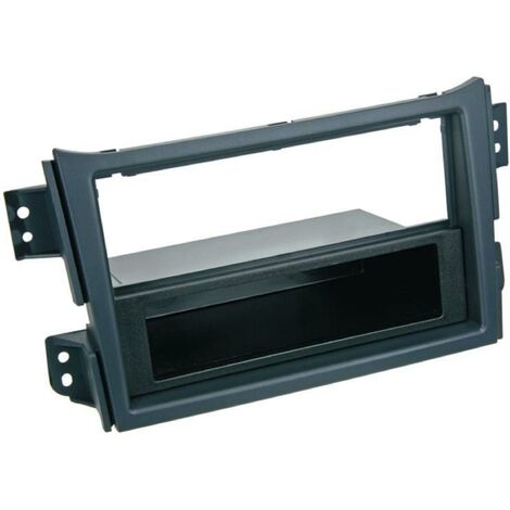 Facade autoradio 1DIN compatible avec OPEL AGILA ap08 - avec vide poche