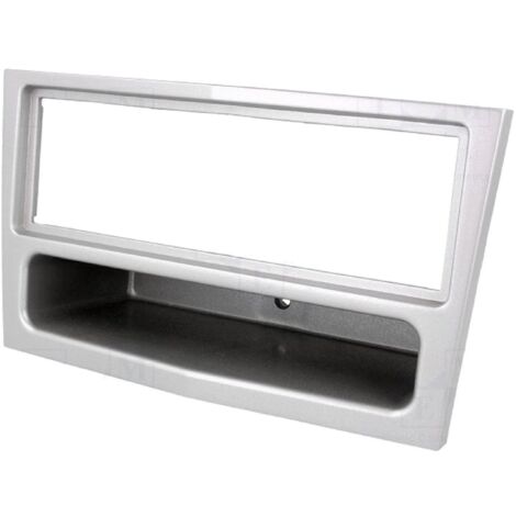 Facade autoradio 1Din compatible avec Opel Astra H Astra Twin Top avec vide-poche - beige