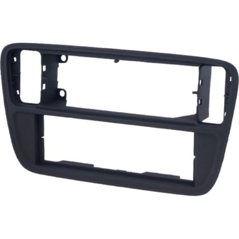 Facade autoradio 1Din compatible avec Seat Mii VW UP Skoda City Go - noir