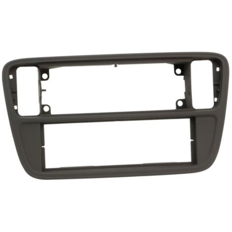 Facade autoradio 1DIN compatible avec Skoda Citigo Seat Mii ap11 - Noir