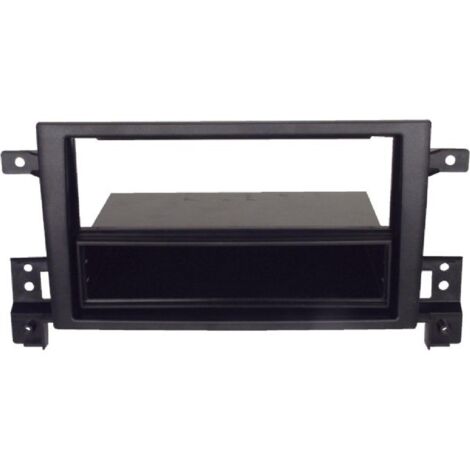 Facade autoradio 1DIN compatible avec Suzuki Grand Vitara II ap05 - Avec vide poche