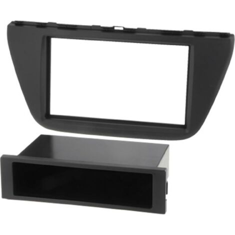 Facade autoradio 1Din ou 2Din compatible avec Suzuki SX4 S-Cross ap13 avec vide-poche