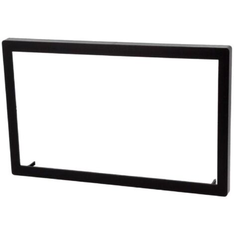 Facade autoradio 2 DIN compatible avec Citroen Ford Mercedes Peugeot Renault 118x188.5mm