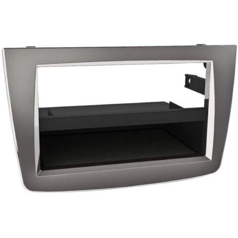 Facade autoradio 2273 compatible avec Alfa Romeo Mito 08-13 - Argent