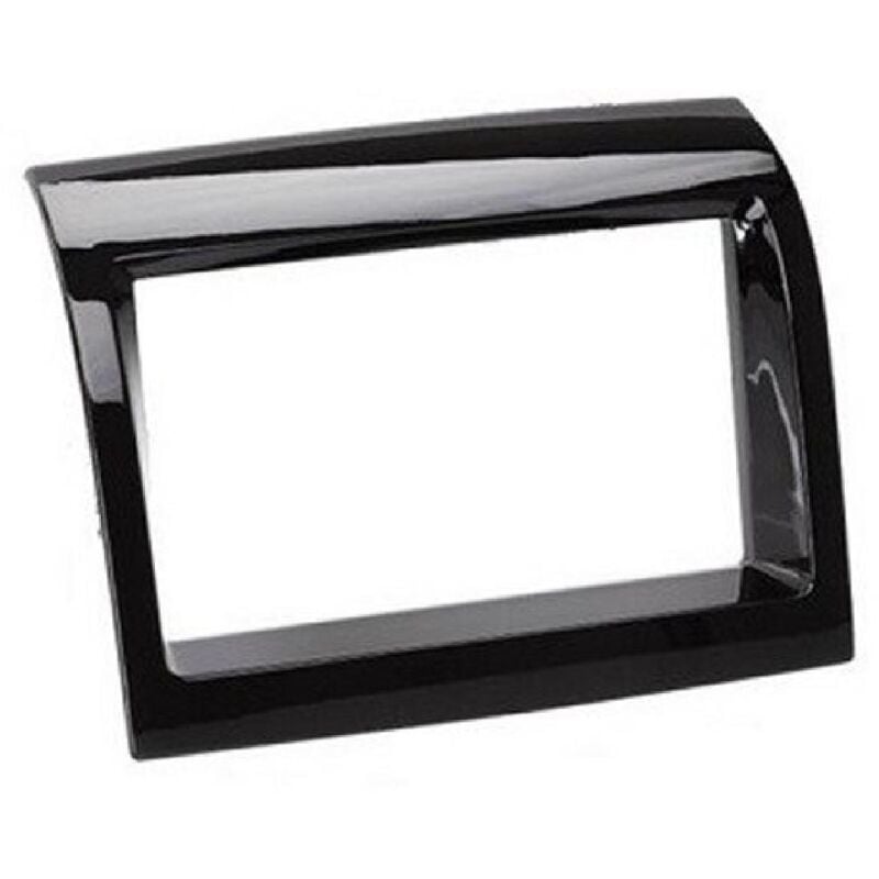 Facade autoradio 2Din compatible avec Citroen Jumper 11-15 - Noir laque