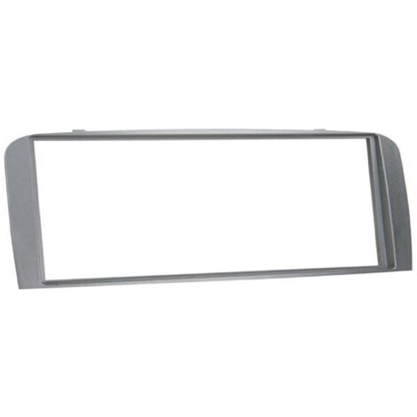 Facade autoradio 2Din compatible avec Alfa Romeo 147 et GT ap05 - argent clair