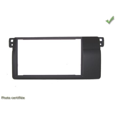 Facade autoradio 2DIN compatible avec BMW SERIE 3 E46 98-06 GAUCHE prev-2520 H102-L182