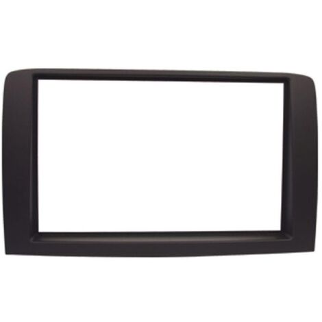 Facade autoradio 2DIN compatible avec FIAT IDEA 03-11 - NOIR
