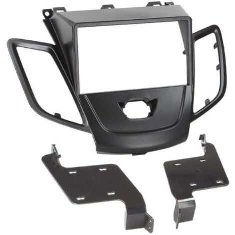 Facade autoradio 2Din compatible avec Ford Fiesta ap09 - noir - sans afficheur