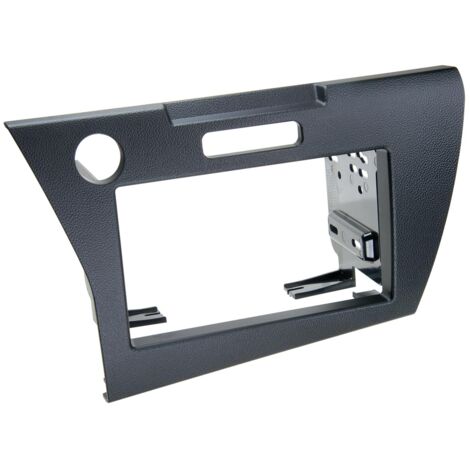 Facade autoradio 2DIN compatible avec Honda CRZ ap10 Black