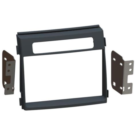 Facade autoradio 2DIN compatible avec Kia Soul ap11 Noir