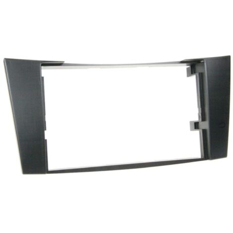Facade autoradio 2DIN compatible avec Mercedes classe E W211 02-09 ap06 Noir