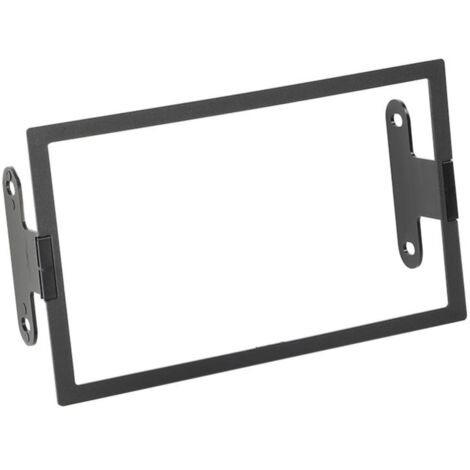 Facade autoradio 2DIN compatible avec Nissan Infinity i30 Mercury ap93 Noir brillant