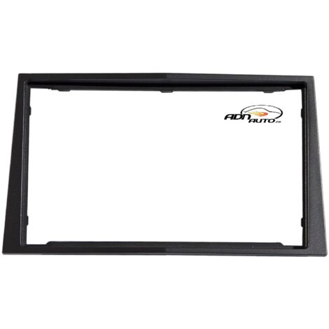 Facade autoradio 2Din compatible avec Opel Astra H ap04 - Gris Fonce